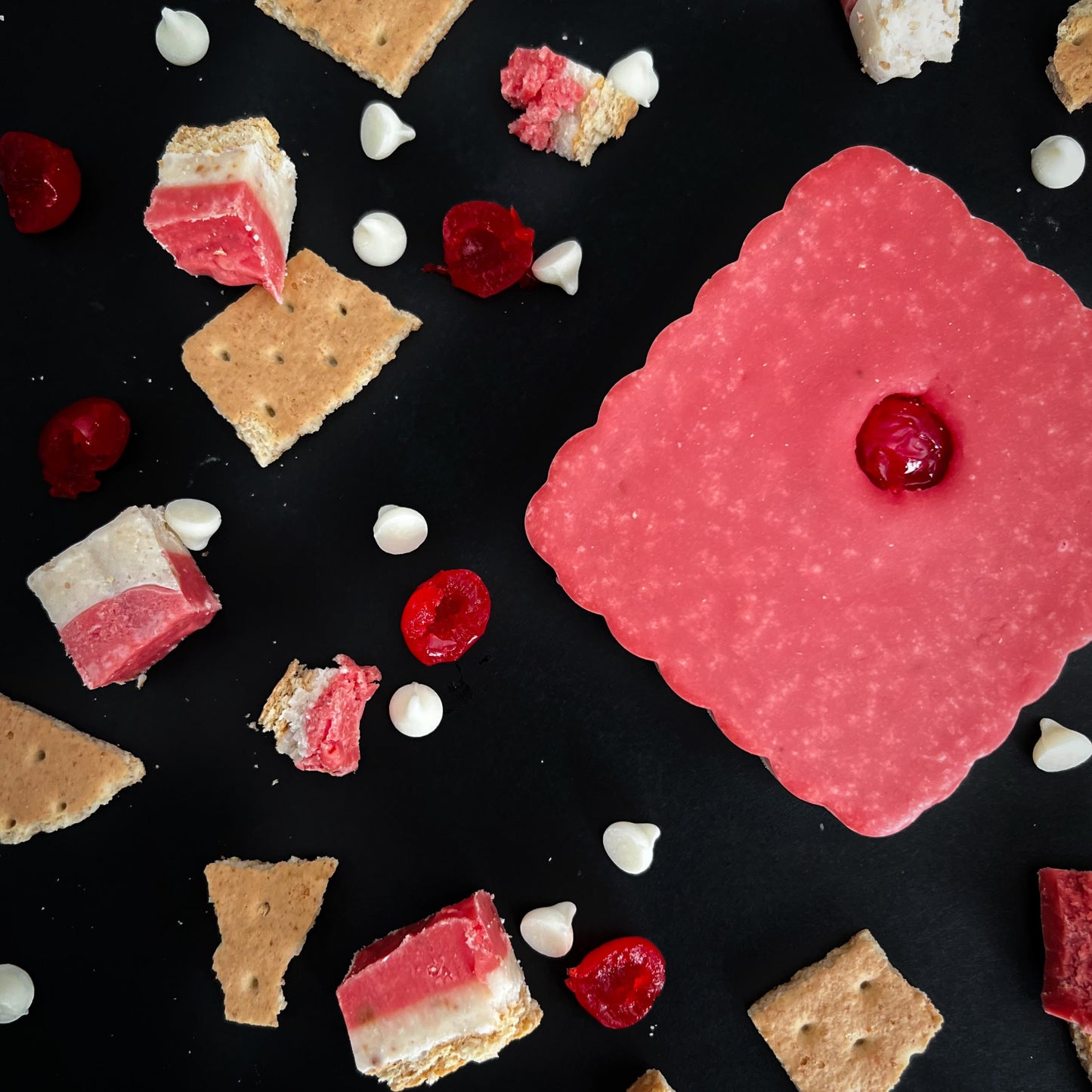 Cherry Cheesecake Fudge